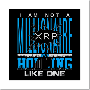 xrp t shirt design Posters and Art